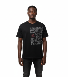 Футболка SAPSAN черная фото 922